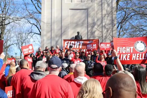 NALC rally